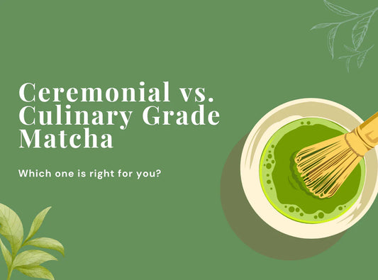 Ceremonial Grade Matcha vs Culinary Grade Matcha