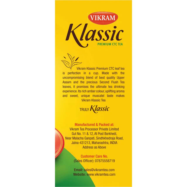 Vikram Klassic Premium CTC Tea image 500 grams3