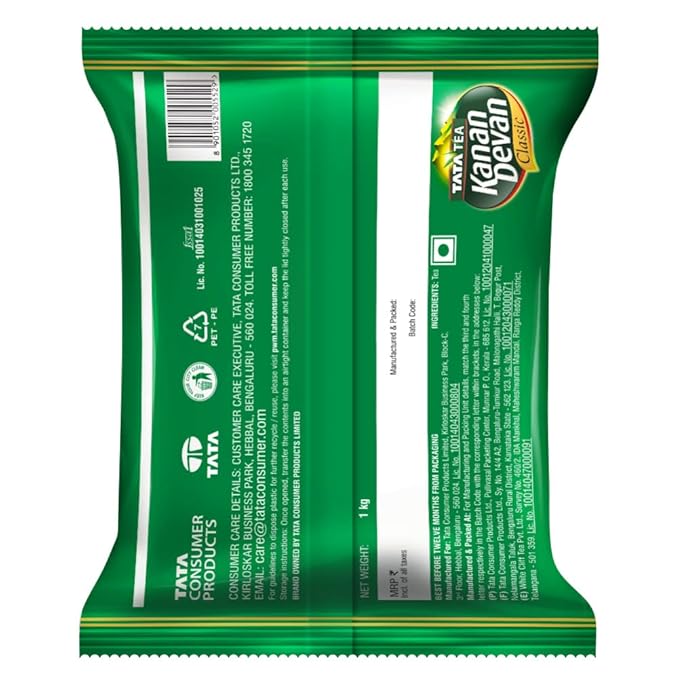 Tata Tea Kanan Devan Classic Tea 1kg1