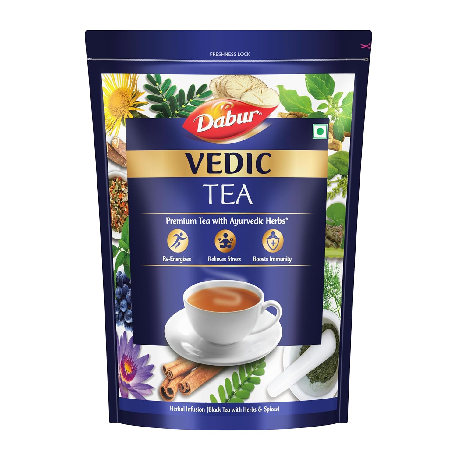 Dabur Vedic Chai Handpicked From Assam image 950 grams