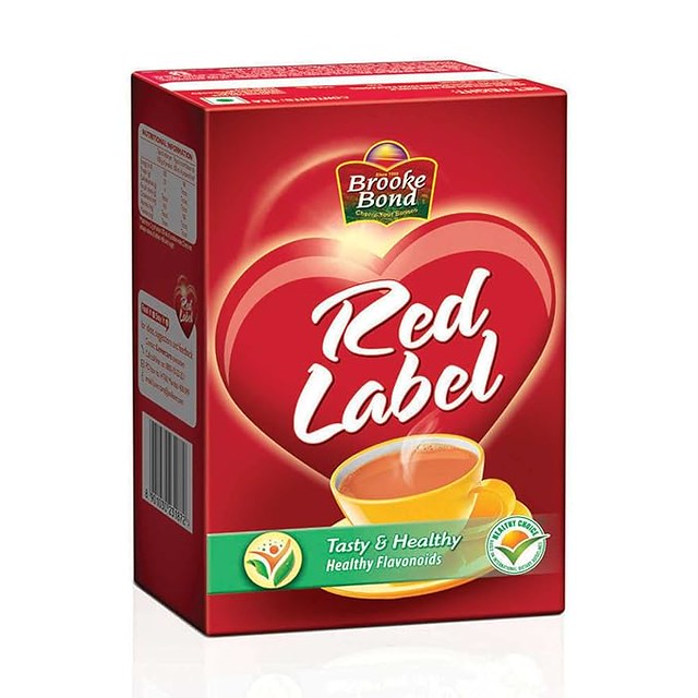 Red Label Brooke Bond Loose Leaves Green Tea1