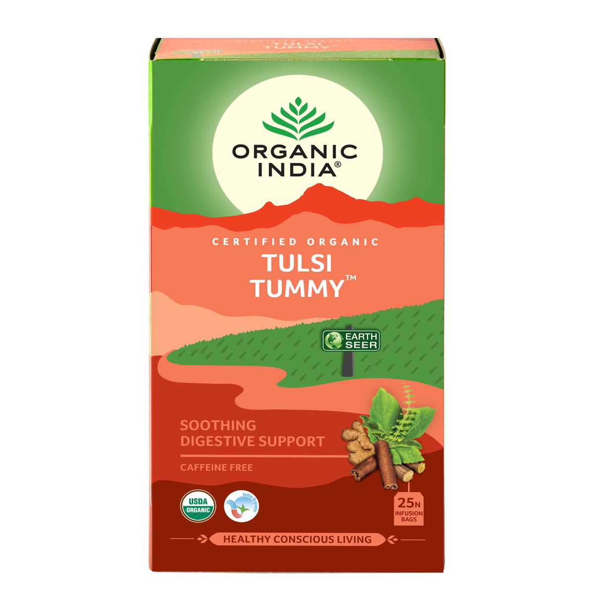 Organic India Tulsi Tummy Green Tea Product image1