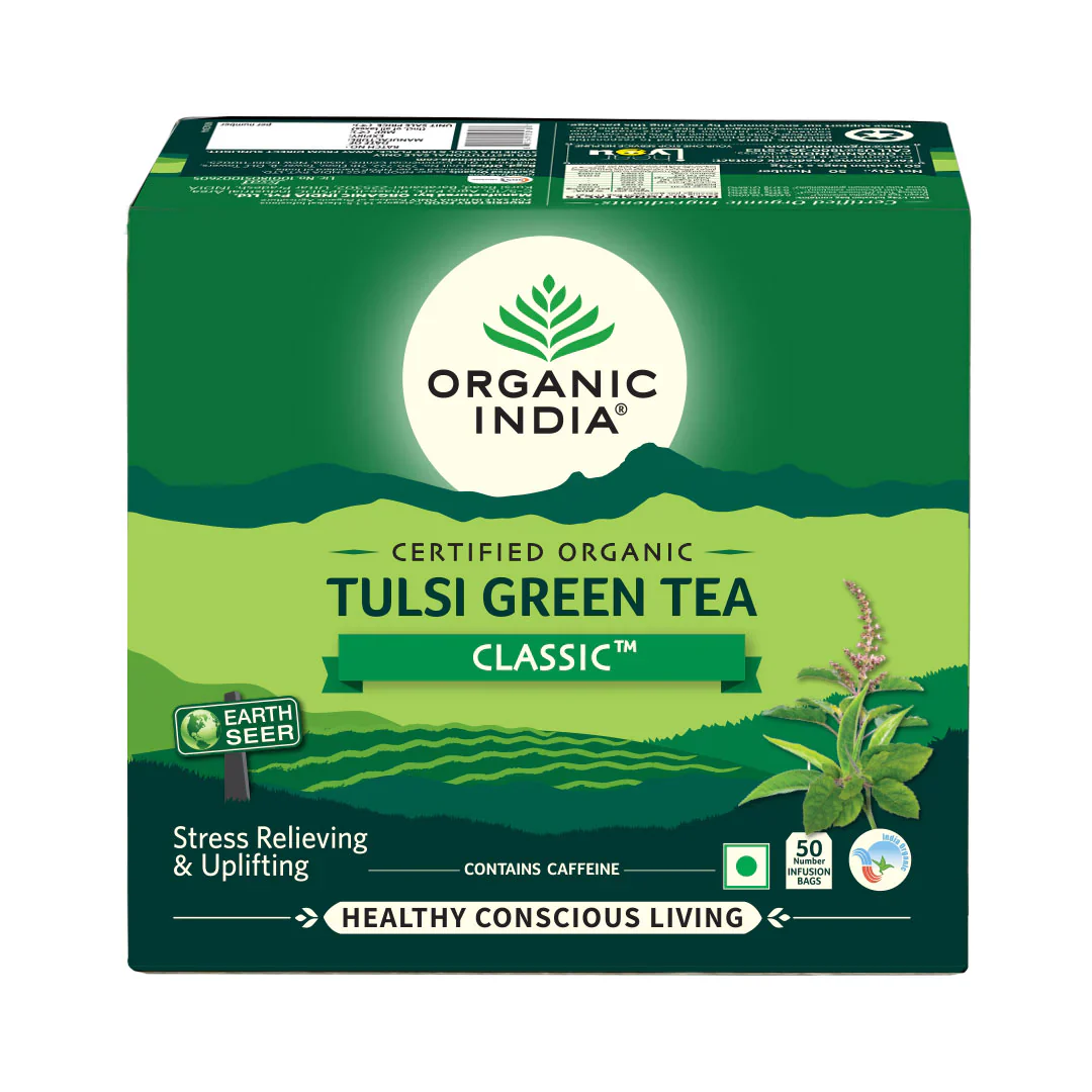 Organic India Tulsi Green Tea Classic Product image5