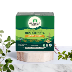 Organic India Tulsi Green Tea Lemon Ginger Product image5