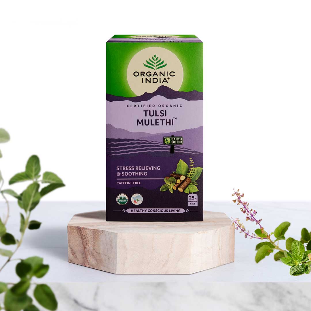 Organic India Tulsi Mulethi Green Tea Product image