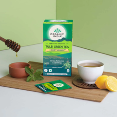 Organic India Tulsi Green Tea Honey Lemon Product image