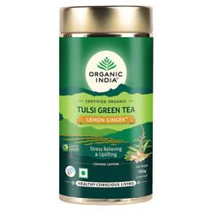 Organic India Tulsi Green Tea Lemon Ginger Product image
