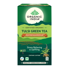 Organic India Tulsi Green Tea Ashwagandha Product image