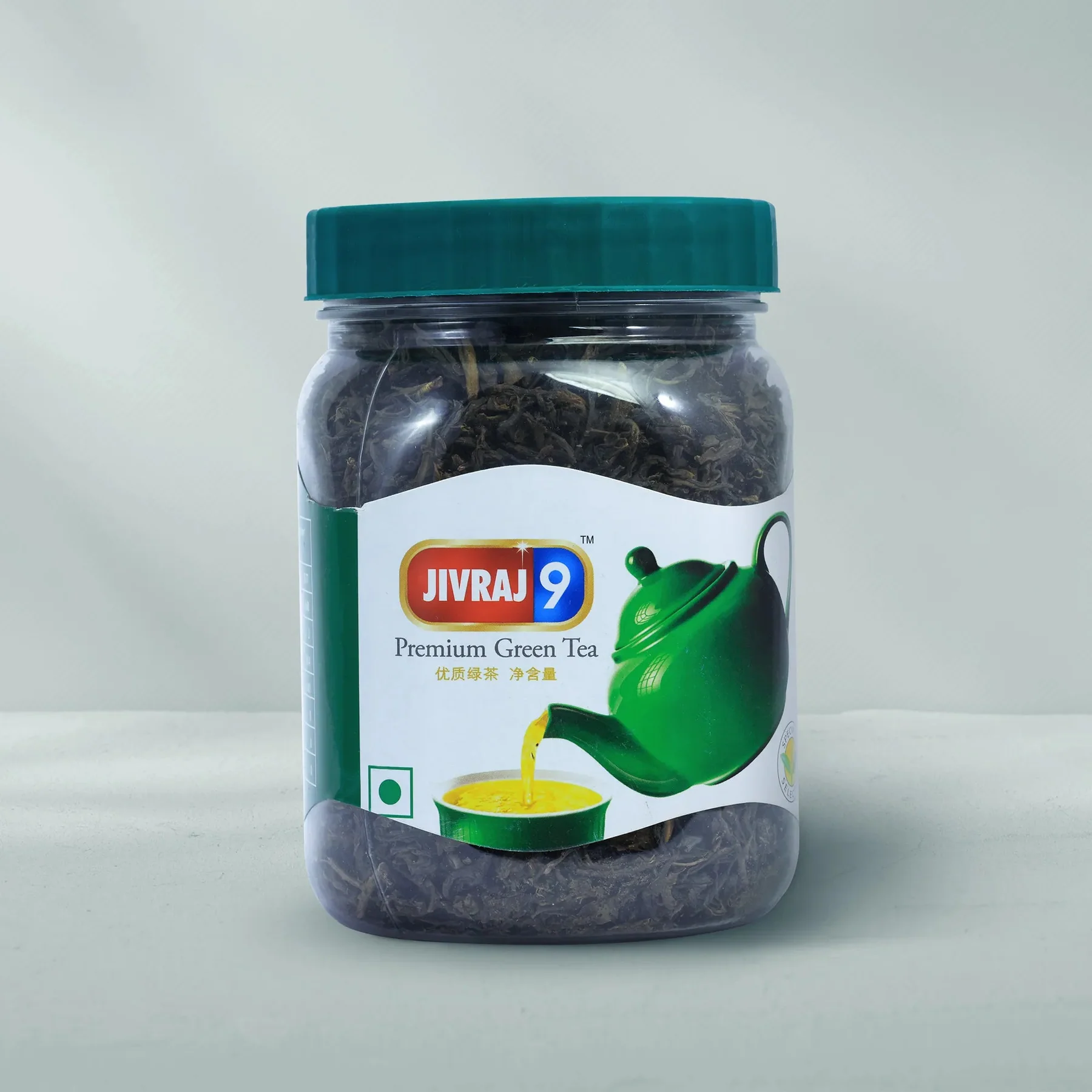 JIVRAJ9 PREMIUM GREEN TEA JAR image 125 grams