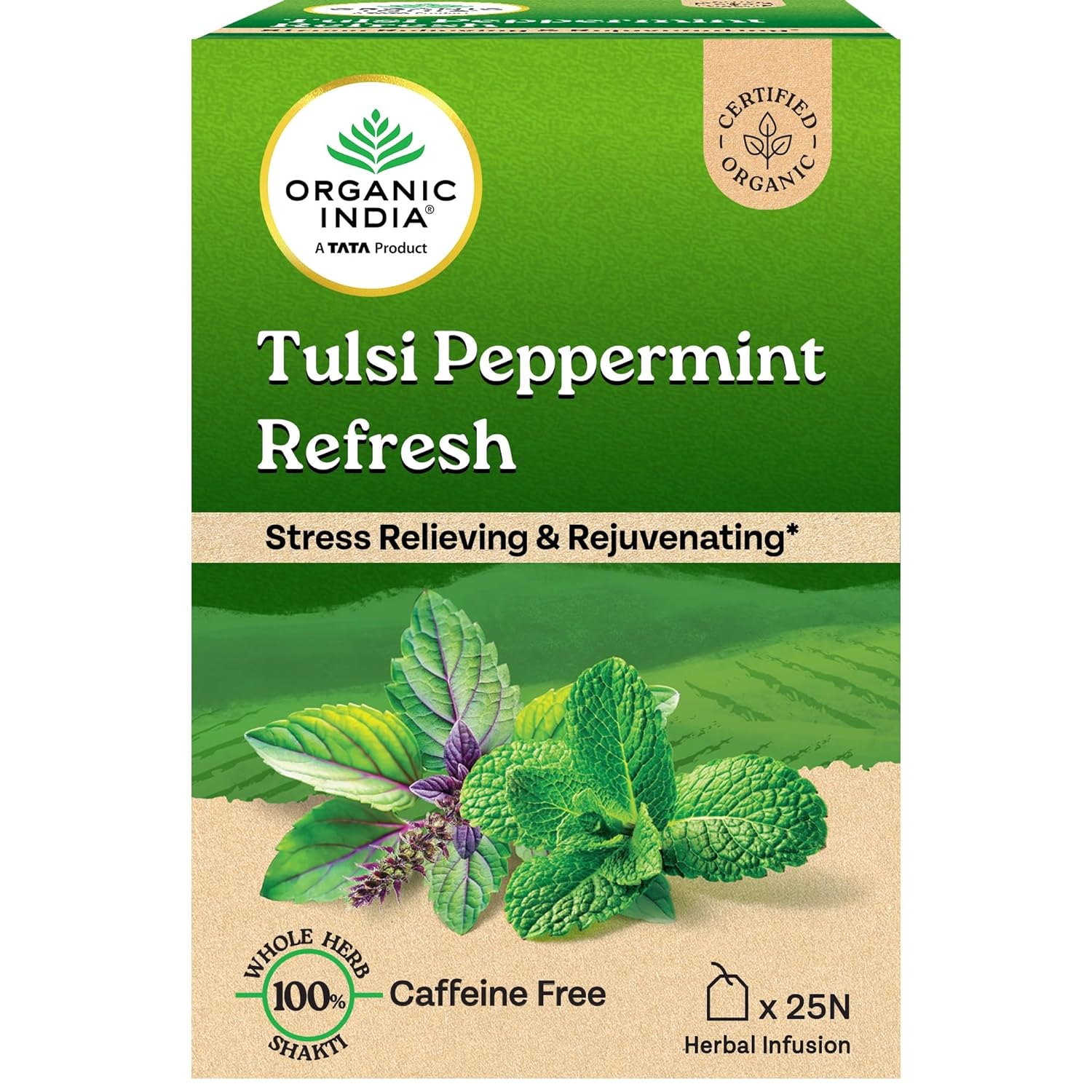 Organic India Tulsi Peppermint Refresh Product image