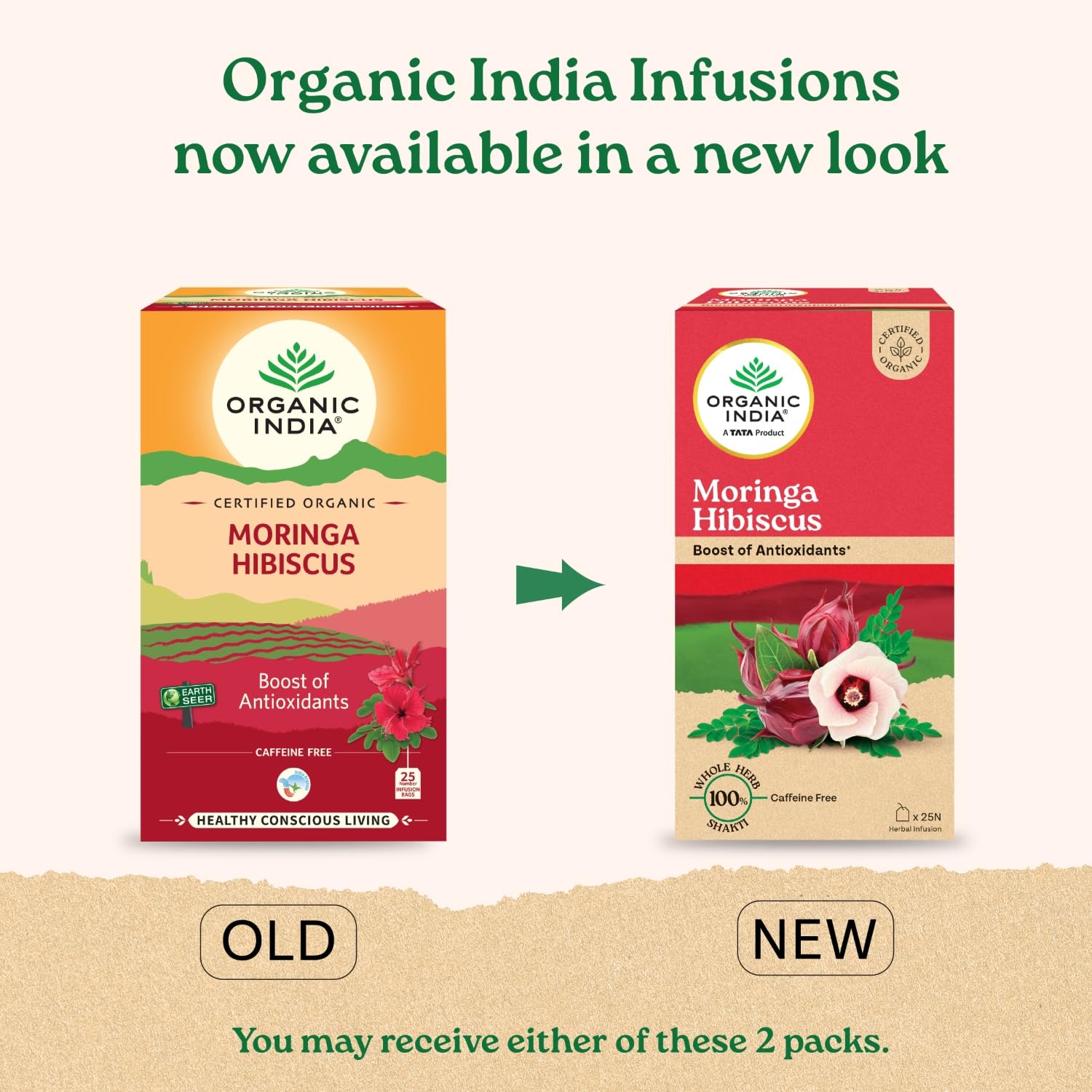 Organic India Moringa Hibiscus Product image2