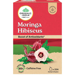 Organic India Moringa Hibiscus Product image