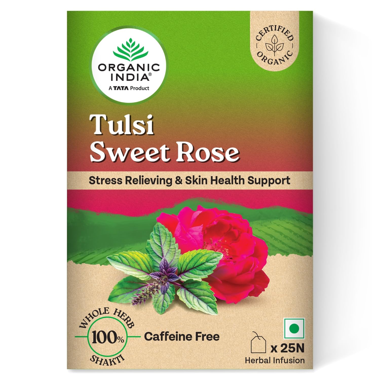 Organic India Tulsi Sweet Rose Product image