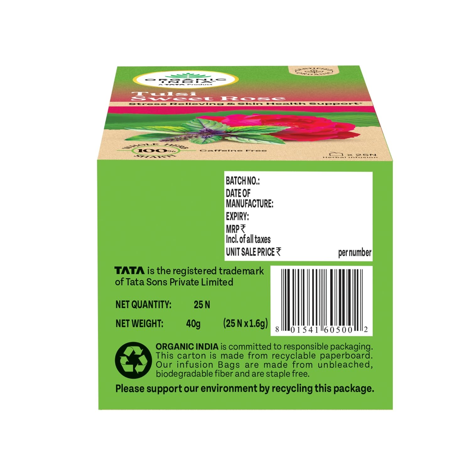 Organic India Tulsi Sweet Rose Product image3