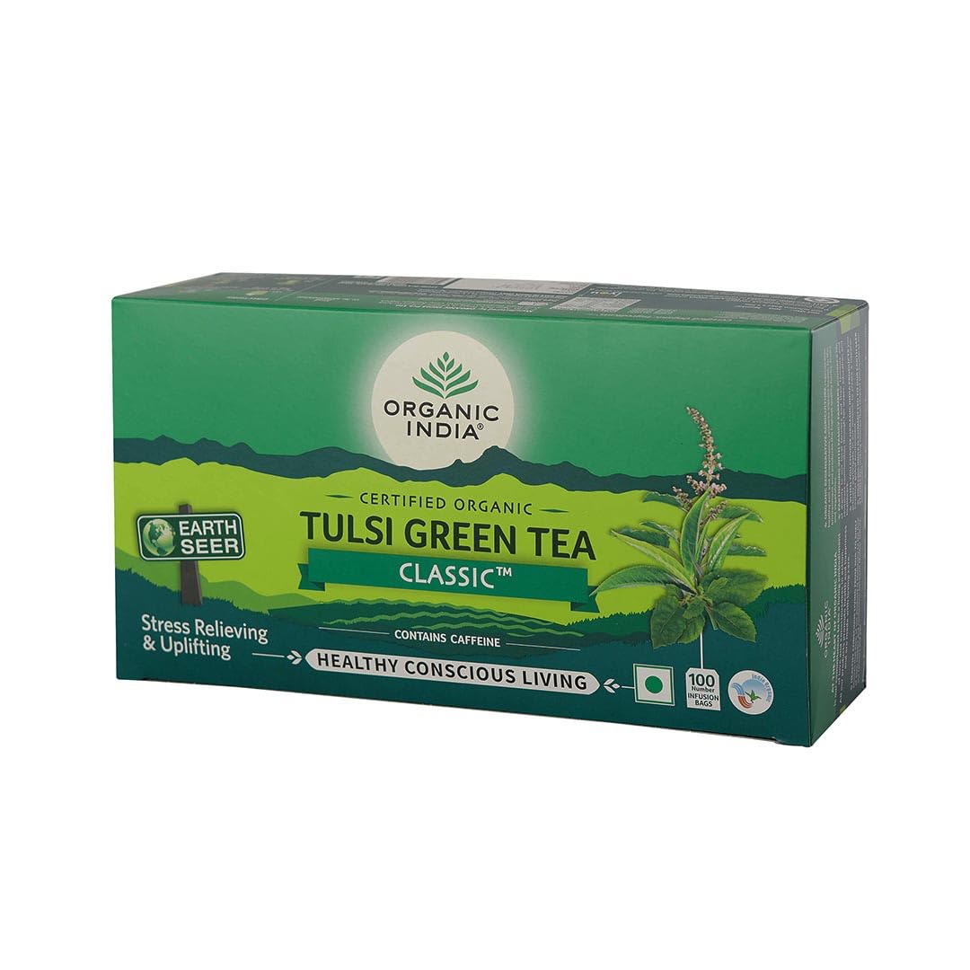Organic India Tulsi Green Tea Classic Product image9