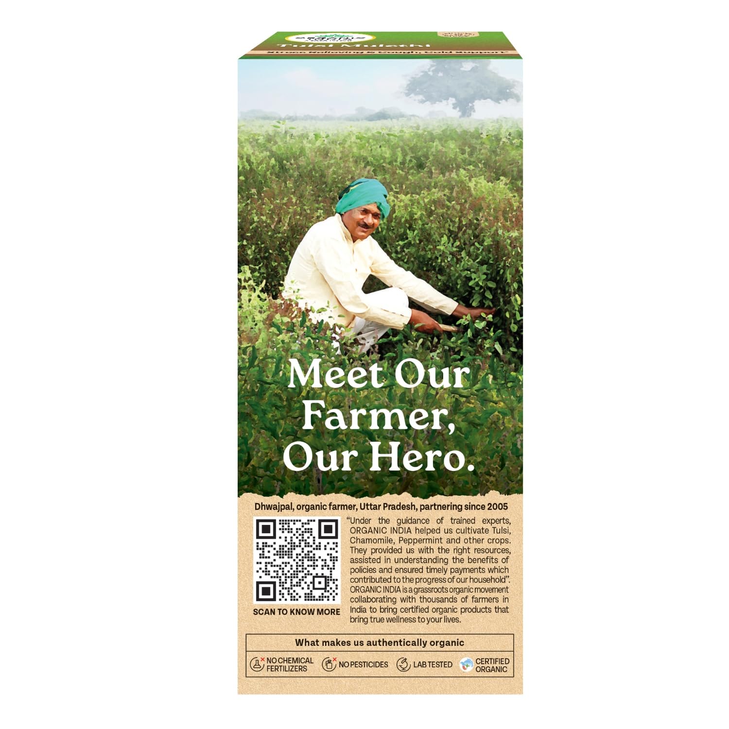 Organic India Tulsi Mulethi Green Tea Product image4