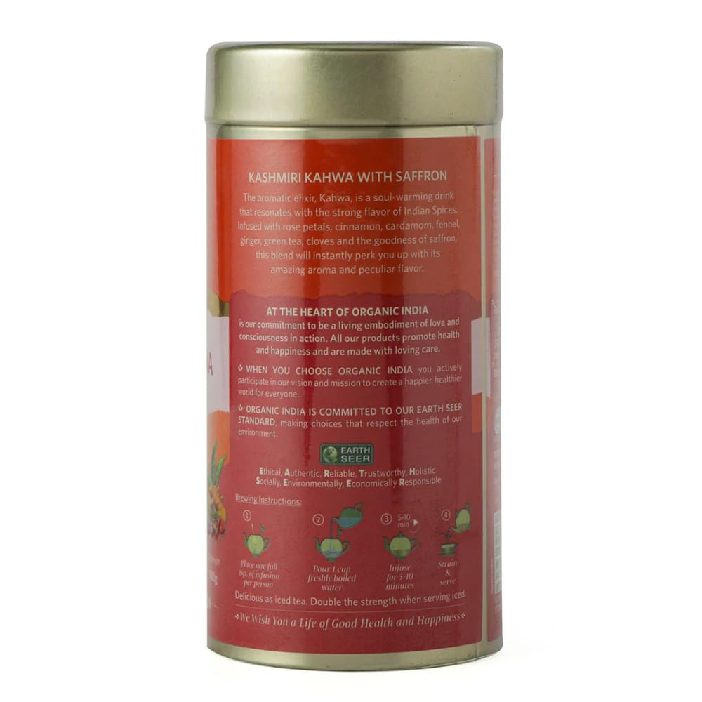 Organic India Kashmiri Kahwa with Saffron Product image2