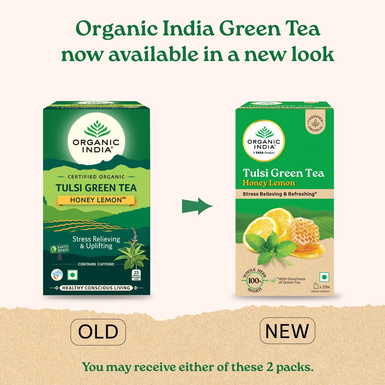 Organic India Tulsi Green Tea Honey Lemon Product image3
