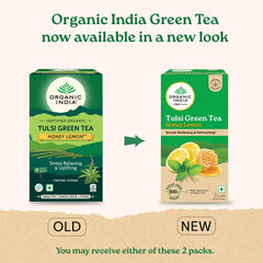 Organic India Tulsi Green Tea Honey Lemon Product image3