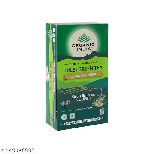 Organic India Tulsi Green Tea Lemon Ginger Product image9