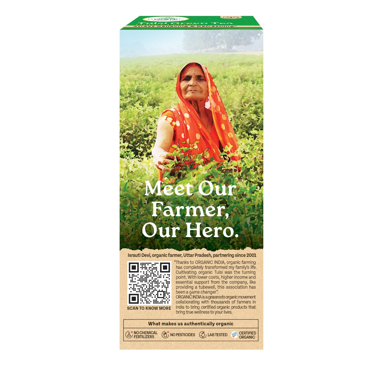 Organic India Tulsi Green Tea Honey Lemon Product image4