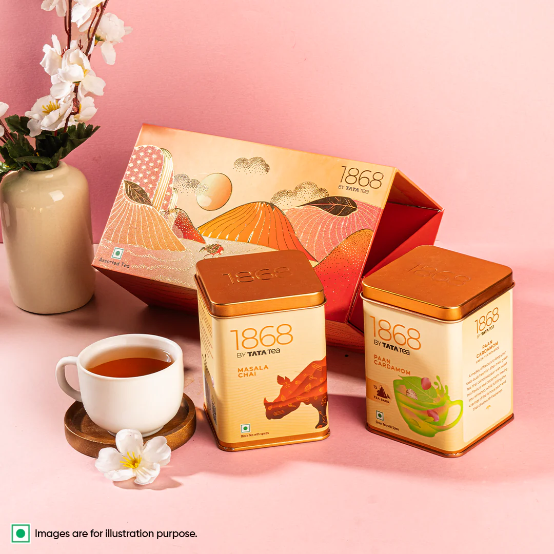 1868 By Tata Tea Assorted Gift Pack (Rejuvenate Tea Collection) Product image