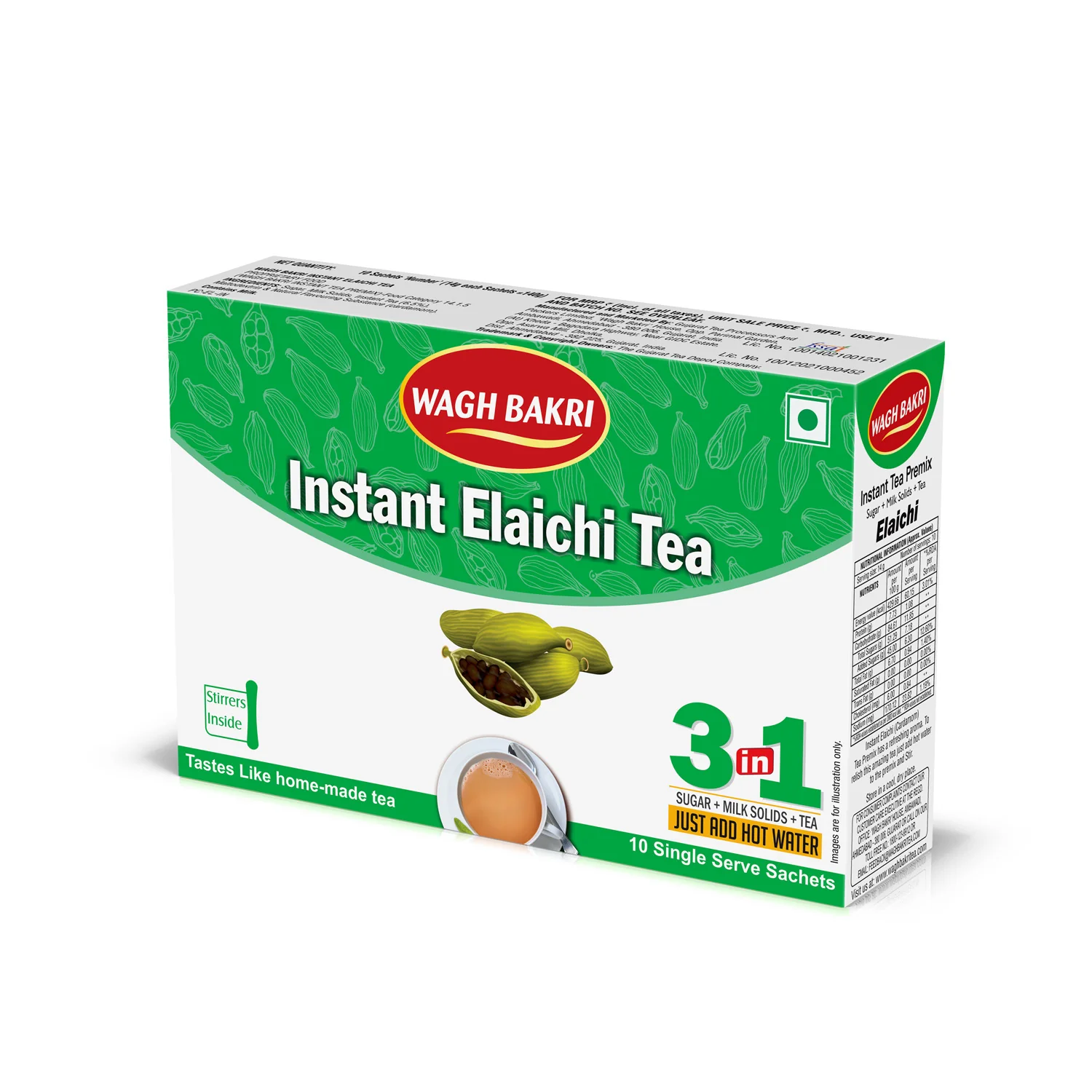 Wagh Bakri Instant Tea Premix Elaichi Product image5
