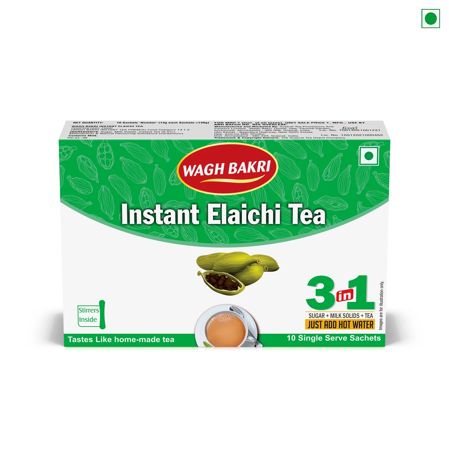 Wagh Bakri Instant Tea Premix Elaichi Product image3