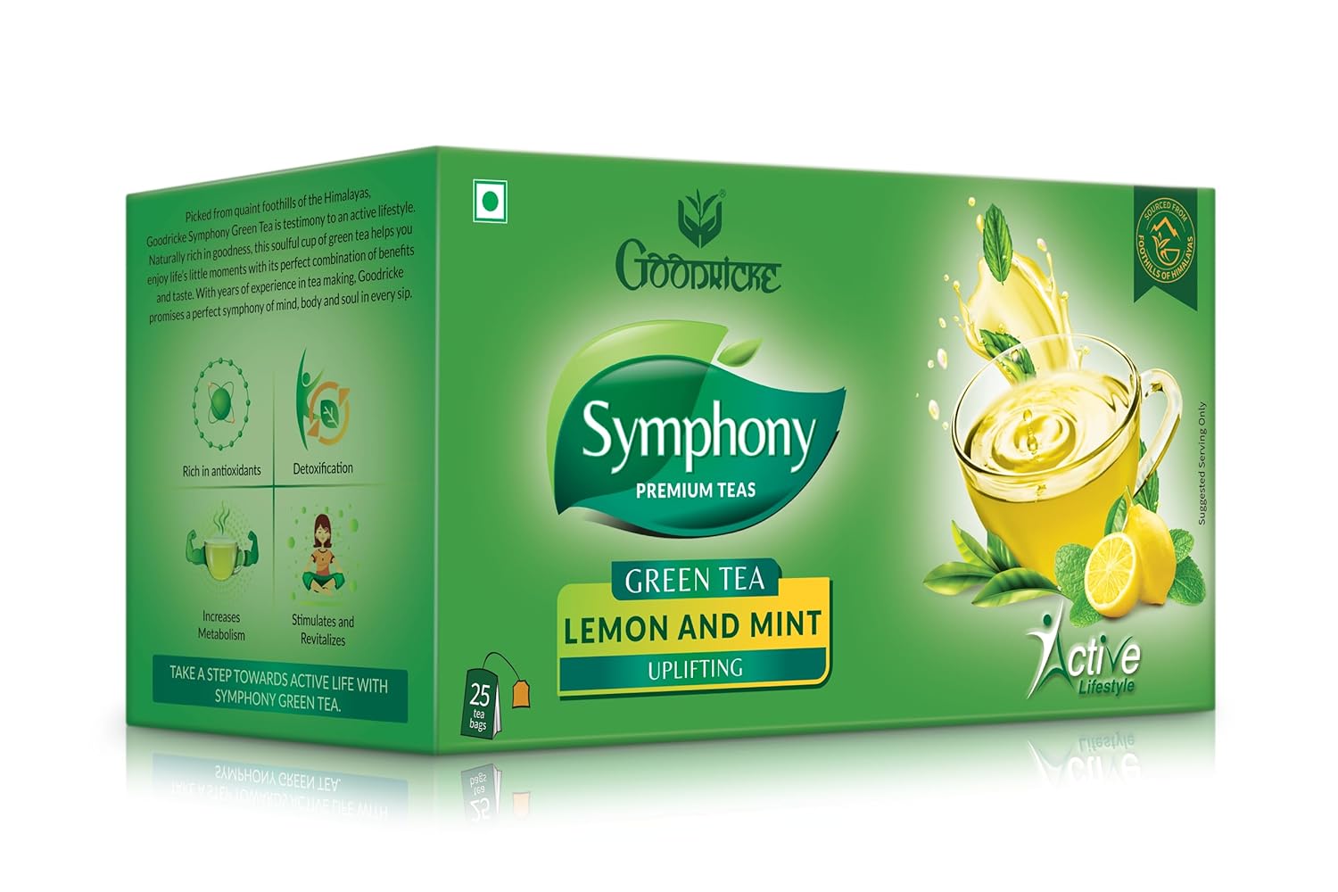 Goodricke Symphony Lemon & Mint Green Tea product image2