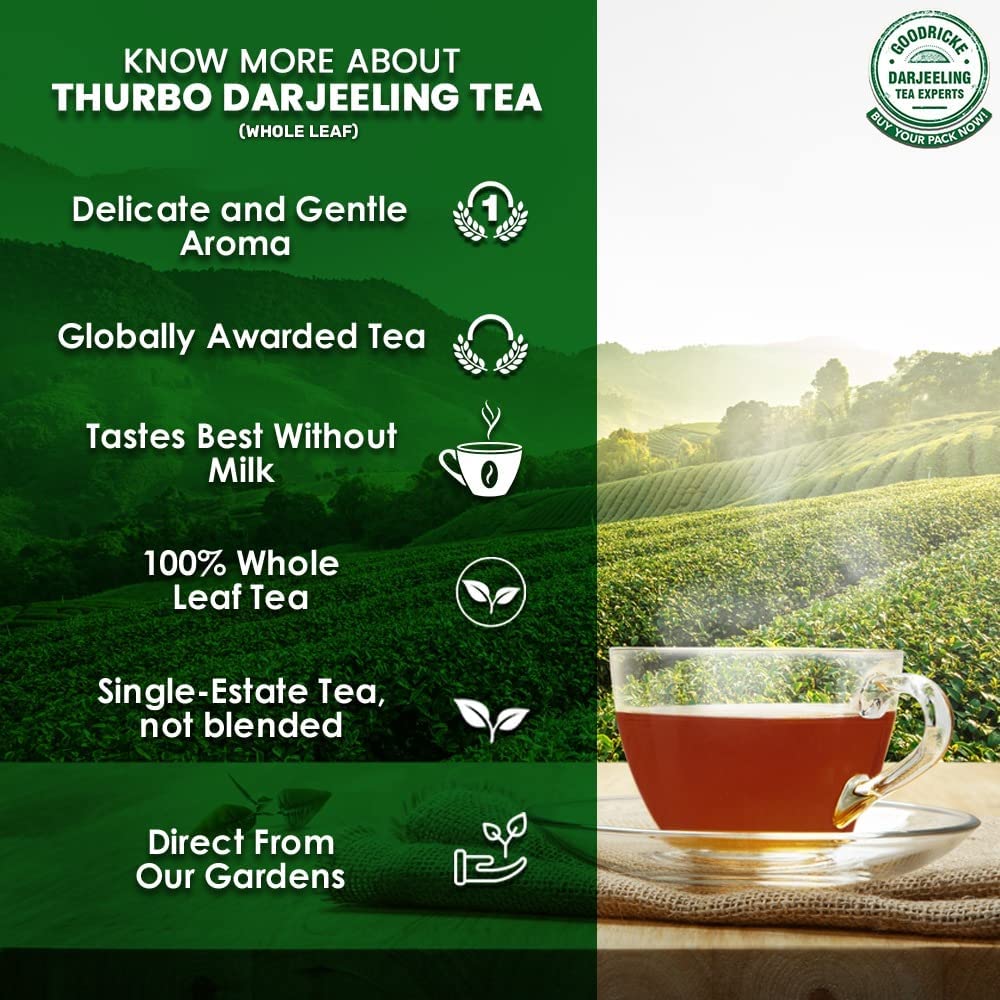 Goodricke Thurbo Darjeeling Tea Whole Leaf product image5