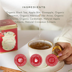 Makaibari Holiday Edition : Apple Cinnamon Black Tea Product image4