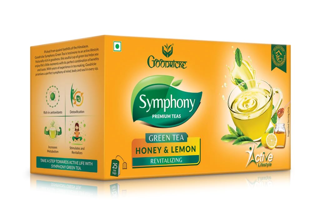Goodricke Symphony Lemon & Honey Green Tea product image
