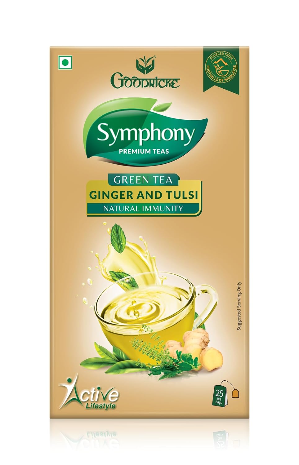 Goodricke Symphony Ginger & Tulsi Green Tea product image