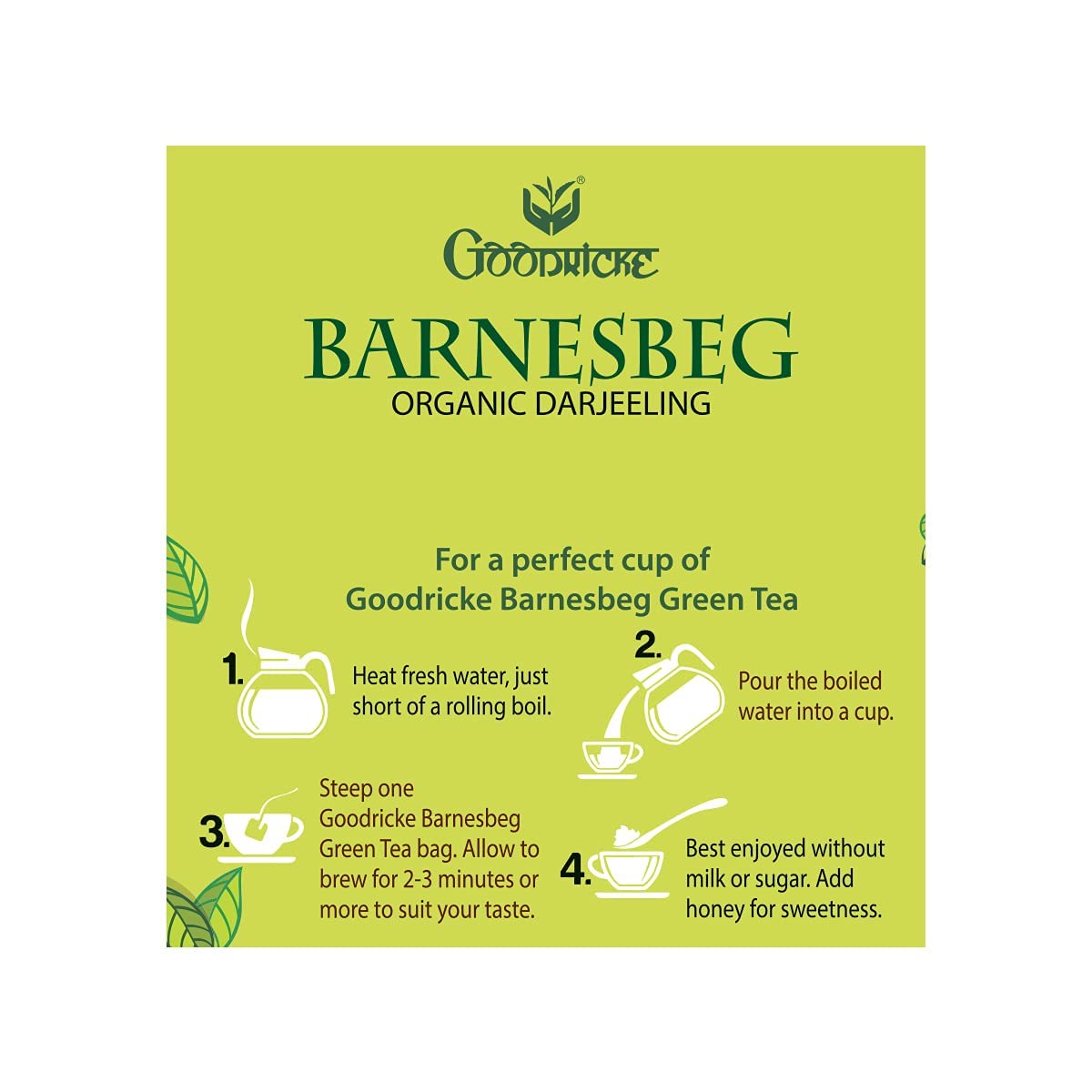 Goodricke Barnesbeg Organic Darjeeling Green Tea product image4
