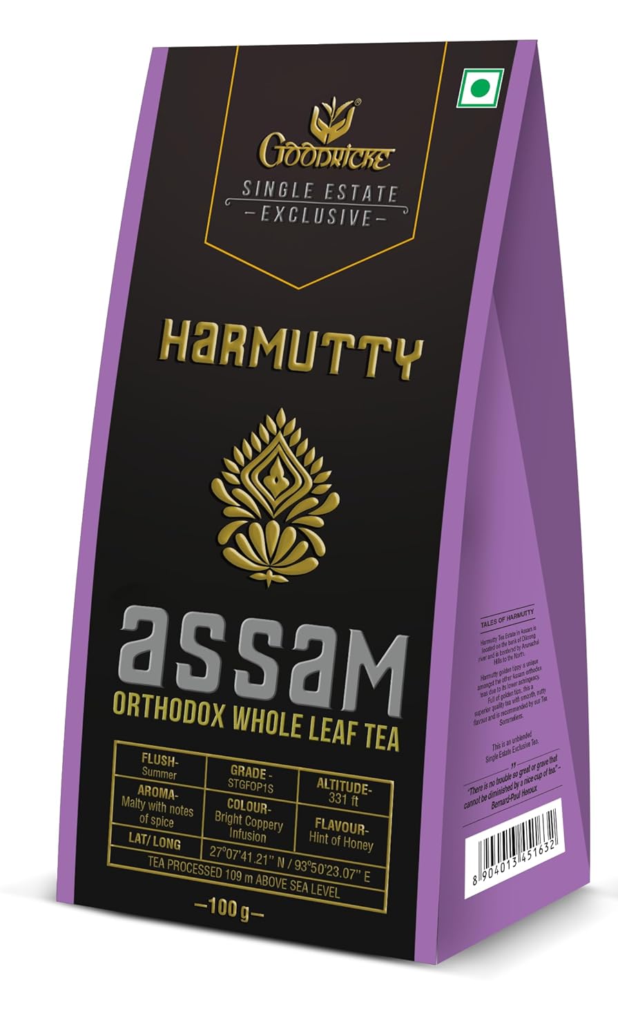 Goodricke Harmutty Single Estate Assam Orthodox Whole Leaf Tea  product image3