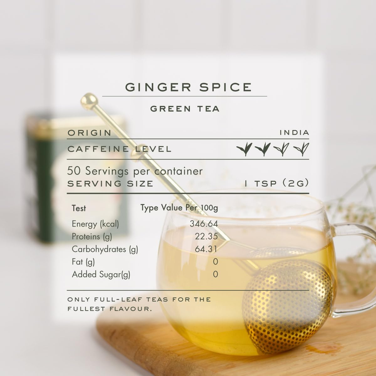 Makaibari Holiday Edition : Ginger Spice Green Tea Product image5