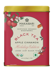 Makaibari Holiday Edition : Apple Cinnamon Black Tea Product image