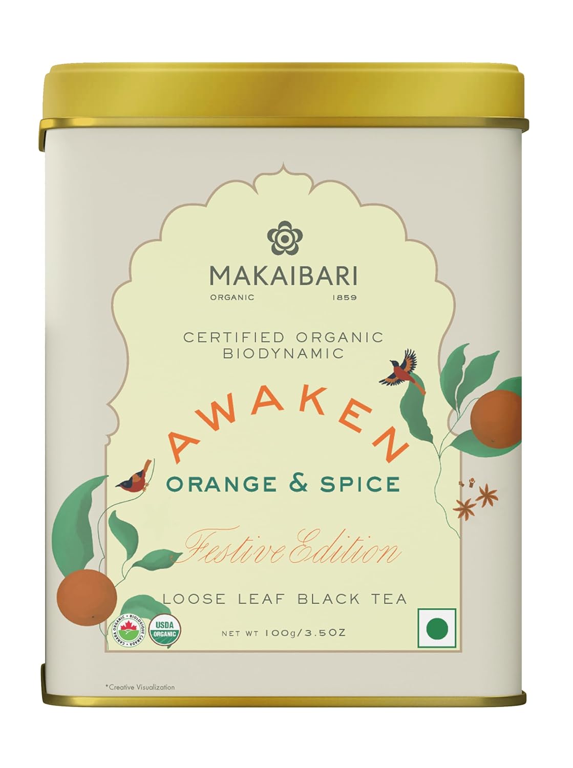 Makaibari Festive Edition : Awaken - Orange & Spice Black Tea Product image