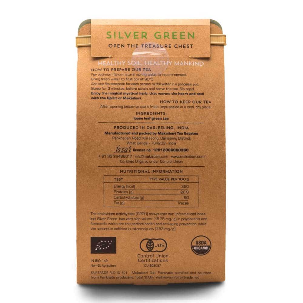 Makaibari Darjeeling Silver Green (Teabags) Product image4