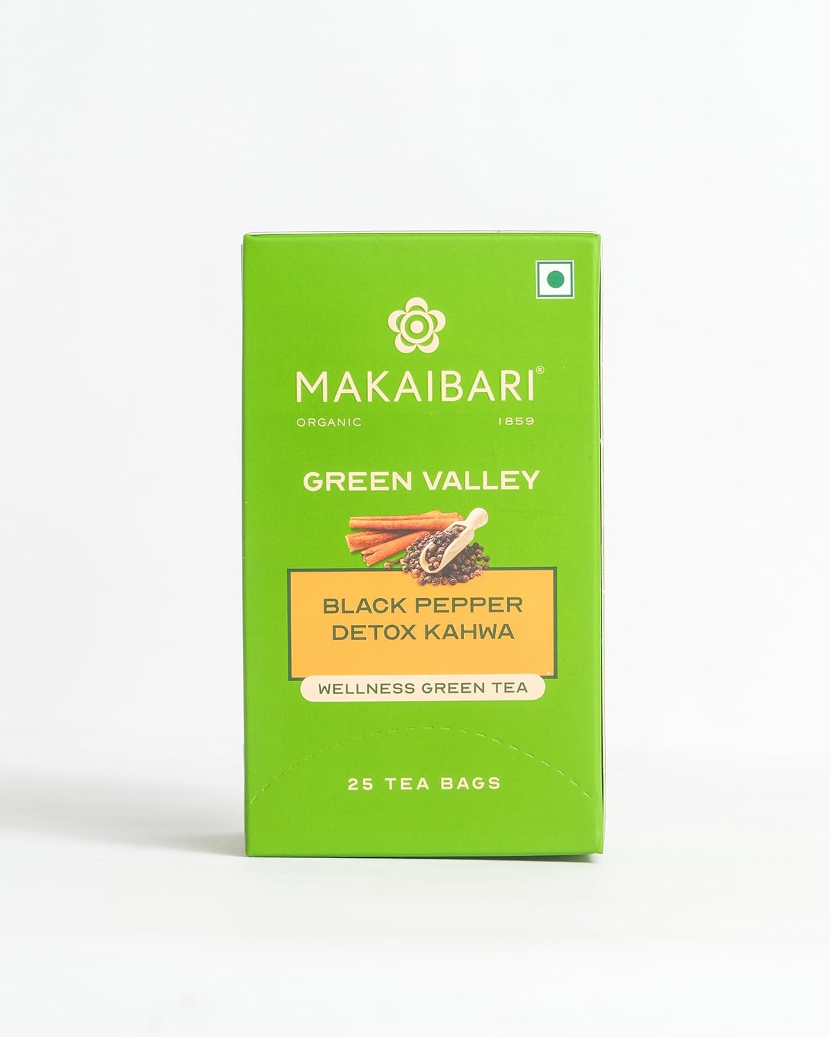 Makaibari Apoorva Green Valley Detox Kahwa Green Tea (Teabags) Product image