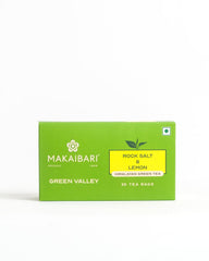 Makaibari Apoorva Green Valley Rock Salt and Lemon Darjeeling Green Tea (Teabags) Product image2