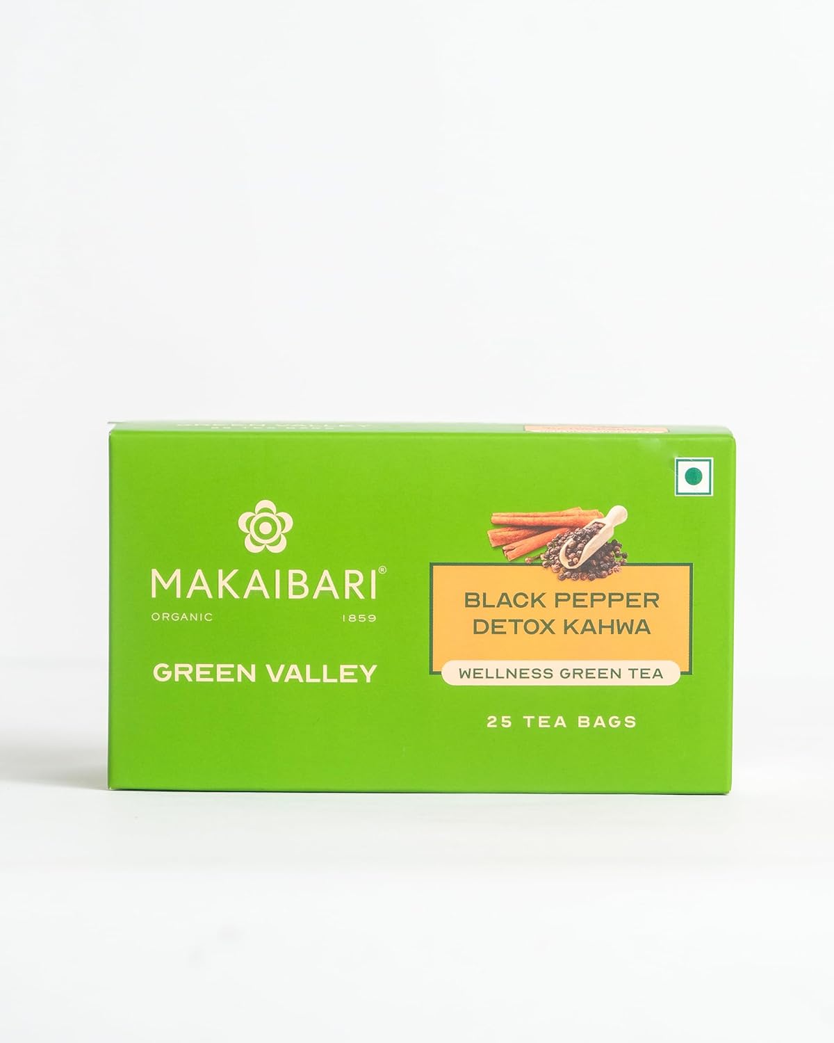 Makaibari Apoorva Green Valley Detox Kahwa Green Tea (Teabags) Product image2