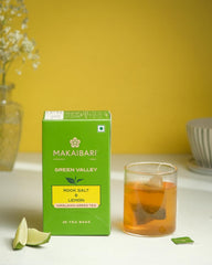 Makaibari Apoorva Green Valley Rock Salt and Lemon Darjeeling Green Tea (Teabags) Product image4