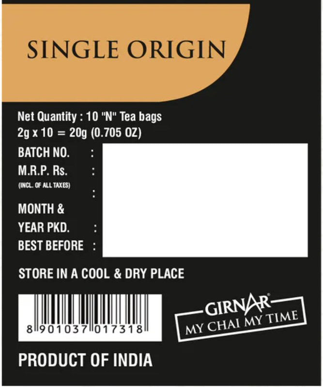 Girnar Single Origin Black Tea image 1