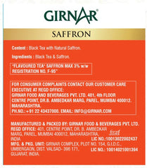 Girnar Black Tea Bags Saffron image 3