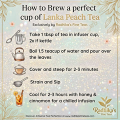 ANTI INFLAMMATORY Lanka Peach Tea image3