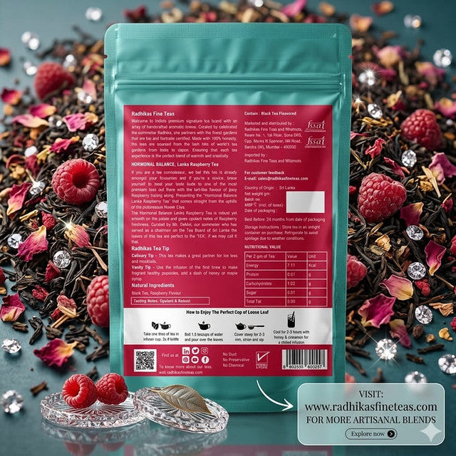 HORMONAL BALANCE Lanka Raspberry Tea image5