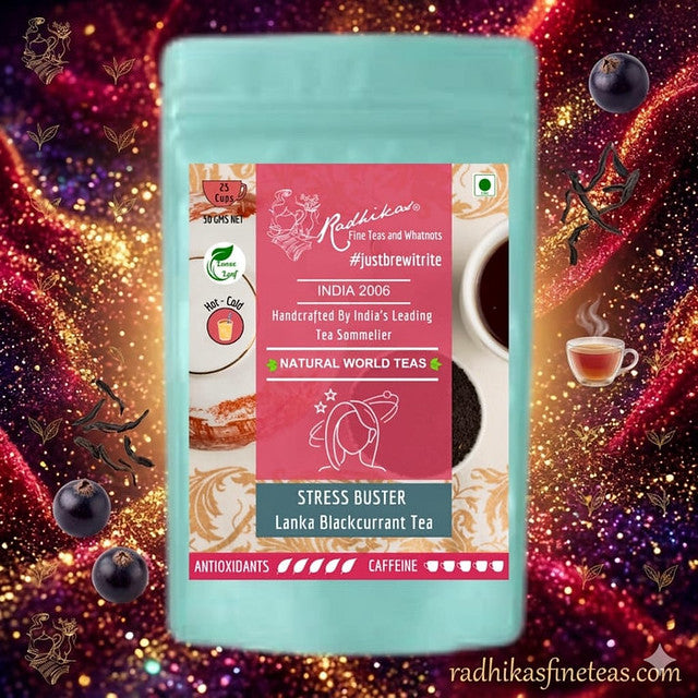 STRESS BUSTER Lanka Blackcurrant Tea image T50