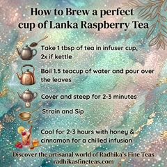 HORMONAL BALANCE Lanka Raspberry Tea image4