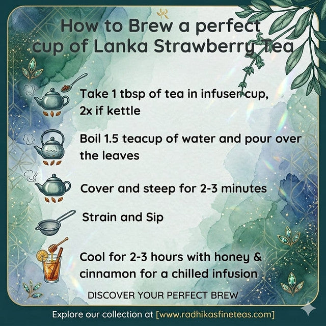 HORMONAL BALANCE Lanka Strawberry Tea image5